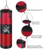Professionell boxning stansande väska träning fitness med hängande spark sandsäck vuxna gym tränar tomtung boxning väska