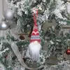 شجرة عيد الميلاد قلادة مجهول دمية الديكور لوازم أفخم الرجل العجوز دمية قلادة عيد الميلاد ديكورات احتفالية الطرف HH9-3359