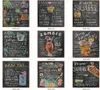 BBQ Tin Signs Plaque De Métal Mur Pub Cuisine Restaurant Home Art Decor Vintage Wall Sticker Cuadros DHL