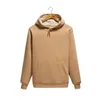 E-Baihui 2020 Höst och vinter Mäns Hooded Pullover Bomull Sweatshirt, PLUS VELVET Tjock lös Stor Storlek Casual Shirt W-0001