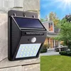 Night Light Solar Powered 20 LED Outdoor Wall Lampa PIR Motion Sensor Night Solar Light Ogródek Oświetlenie