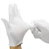 White quality cotton work gloves for both men and women fiber is comfortable breathable239c9154147