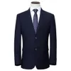 Plus Size Men s Business Suit Mode Casual Solide Couleur Lâche Costume Social Veste Costume Homme Pantalon LJ201103