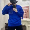 Moletons masculinos Sweatshirts Designer outono e inverno novo casal de casal de bolso de colagem de bolsa de colagem de colagem de lazer no pescoço para homens smfg