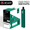 AOKIT OMI PRO Einweg-E-Zigaretten-Geräte-Kit 3500 Puffs wiederaufladbare Batterie 10ml Pod Stick Vape Pena46