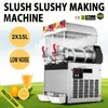 Commercial Slushy Machine 30L Drink Machine Commercial Slushy Maker Ice Slushies for Supermarkets Cafes Restaurants