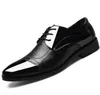 Designer Business Luxury Oxford Skor Män Andningsbara Läder Loafers Gummi Formell Klänning Sko Man Office Party Bröllop Skor Mocassins