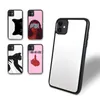 DIY shock-resistant full Soft TPU 2D Flexible sublimation blank cover cases for iPhone 11 Pro Max 12 SE XS Max XR