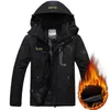 Outdoor JacketsHoodies Winter Verdicken Fleece Jacke Männer Winddicht Wasserdicht Wandern Parka Herren Mit Kapuze Windjacke Regenmantel Jagd C8011357