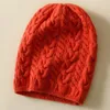 Novo outono e inverno chapéu mulher mulher proteção de orelha de malha chapéu quente