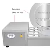 Commercial Fried Ice Cream Roll Machine Thai Fried Yogurt Maker With 2 Pot 5 Small Bowls 1800W
