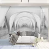 Custom Mural Home Decor Modern Abstract Space Roman Column Arch Building Living Room WallPapers 3d stereoscopic wallpaper