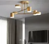 Pós-moderna luz de teto de luxo designer de lâmpada minimalista quarto lâmpadas nórdico luz de teto