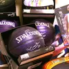 Spalding 24K Black Mamba Merch Edición Conmemorativa Pelota de Baloncesto PU Serpentina Resistente al Desgaste Tamaño 7 Perla Púrpura