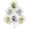 Eid Mubarak Balloons Happy Eid Balloons Happy Ramadan Muslim Festival Decoration Islamic New Year clear confetti1