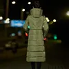 Mit kapuze Lange Winterjacke Frauen Plus Größe Große Größe 5XL 6XL Baumwolle Gepolsterte Mantel Frauen Parka Parkas Weibliche Outwear Warme camperas 201026