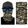 Utomhus sömlös Magic Scarf Ski Camo Half Face Mask Bandana Neck Warmer pannband Turban Cycling Mask Cyz28909252413