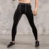 Calças masculinas por atacado-mens compressão calças de compressão correndo correr corredor fitness exercício fisiculturismo ginásio atlético longo calça spandex rápido