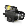 Jakt Scope Trijicon Compact Light med Red Laser Sight Universal Laser Ficklight 200 Lumens CL15-0134262H