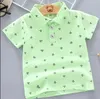 Summer Baby Boys Polo koszulki Kotwica Kotczarna Kotczanie Ubrania klapowe dla dziewcząt Odell Bawełny oddychający topy znamionowe 12M57240948