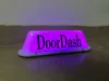 DOORDASHタクシートップライトLED屋根明るい輝く車ロゴワイヤレスサインタクシードライバーのトップライト