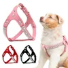 Soft Suede Leather Puppy Dog Harness Pet Vest Dogs Chihuahua Mascotas Harnesses Medium For Pink Small Cachorro1909804