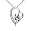 Crystal Necklace Oostenrijkse Crystal Diamonds Verklaring Ketting Klasse Elementen Dames Luxe Sieraden Love Necklace