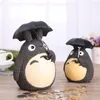 Мой сосед Totoro Piggy Bank Смола Totoro Figurines Японский стиль монеты деньги коробка 1 шт. Бесплатная доставка 201125