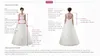 2020 Vintage Spaghetti Straps Lace A Line Wedding Dresses Tulle Applique RufflesCourt Train Garden Wedding Bridal Gowns BM1639
