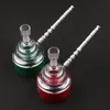 Electronic vacuum pipe new style glass hookah electric hair dryer plastic hookah glass pipe smoking accessories9645100