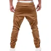 Mężczyźni Casual Joggers Spodnie Solidne Cienki ładunki Spodnie dresowe Męskie Multi-Pocket Spodnie Męskie Sportswear Hip Hop Harem Ołówek 220325