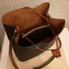 heta lyxdesigners NEONOE Bucket Axelväskor blomma Handväskor louiseity Dam Tote Märke Brev viutonity Handväskor i äkta läder vuttons crossbody-väska