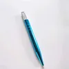 Alüminyum Alaşım Kalıcı Makyaj Kaş Mikroblading Kalem Makinesi 3D Dövme Manuel Doule Head Pens 4 Renk A38518Z7040695