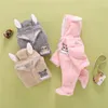 Mädchen Overall Fleece Strampler Winter Warme Jungen Kleidung Neugeborenen Strampler für Baby Overalls Outfit Neue 201028