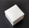 Classical White square Jewelry Packaging Original Boxes for Pandora Charms Black velvet Ring Earrings Display Jewelry Box