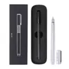 MG Extra Fine Fountain Pen för Finans Lyx Metall Bläck Pennor Kontorsmaterial Skol Leverans Födelsedaggåva 201202