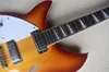 Fabryka niestandardowa leworęczna gitara elektryczna Sunburst z 12 stringsRosewood Towfuphh Pickups2 InputSCan be CU9681757
