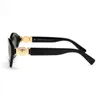Topp uk stil solglasögon för damer män ny design stor kvadrat utsökt mode skugga glasögon goggle glasögon 68611