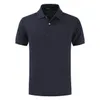 Coton Top Quality Summer Men's Polos Shirts Plus taille XS-4xl Couleur solide Polos à manches courtes Homme Tops mâles