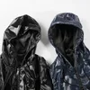 Giacca a vento Da Uomo Giacca Casual 2020 Nuovo Arrivo di Autunno della Molla Con Cappuccio Camouflage Della Chiusura Lampo DELL'UNITÀ di ELABORAZIONE Giubbotti Outwear Cappotto degli uomini MY1871