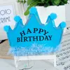 4 colors Luminous child birthday hat party supplies hat prince crown cake led luminous hoop dress up hat Party Festival Decoration