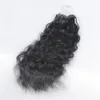 Lockige Micro-Ring-Loop-Haarverlängerungen, echtes menschliches Haar, natürliches Schwarz, Mikro-Links, Keratin-Haarverlängerungen, 100 g, 1 g/Strähne
