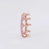 18K Rose Gold Silver Gold Latched Crown Ring Original Box для Pan 925 Серебряный серебряный бриллиант Женщины Женщины Обручальное кольцо