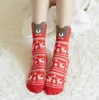 4 Styles Winter Women Sock Red Christmas Sock Cute Cartoon Elk Deer Dog Socks Cotton Keep Warm Baby Girl Boy Soft Socks