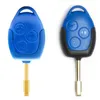 433MHz 4D63 Chip PN6C1T15K601AG 3 -knapp Remote Car Key FOB för Ford Transit Wm VM Nowith Blue Black Blade FO218054809