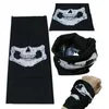 Scarves Skull Bandana Tubular Multifunctional Motorcycle Scarf Headband Seamless 25 48cm Magic Muffler Head Wrap Headwear1223Q