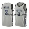 Green Allen 3 Iverson Bethel Iverson Dwyane 3 Wade Jersey NCAA 34 Len # Bias 0 Westbrook Camisetas de baloncesto cosidas