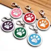 Paw Dog Tag Personalized ID s Pet s for cats and dogs Collar Accessories Engraved Tel Sex Name LJ2011119443101
