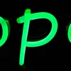 Open Sign Store Restaurang Bar Presentbutik Dörrdekoration Styrelse LED Neon Light 12 V Super Bright