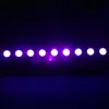 Yeni Tasarım AC100V-240 V 260 W UV 9-LED Uzaktan Kumandalı / Oto / Ses / DMX Mor Işık DJ Düğün Parti Sahne Işık Siyah Sahne Aydınlatma